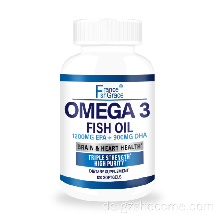 Super Omega3 Softgels reduzieren Leber -Omega -Softgelkapseln